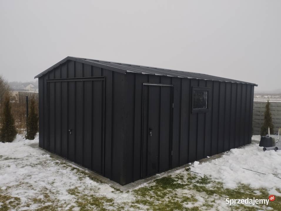 Garaż blaszany na rąbek Lublin