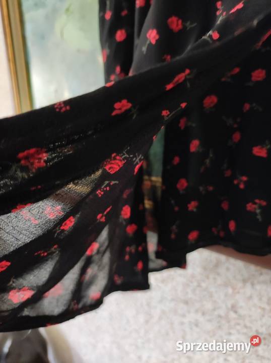 duża bluzka tunika żorżeta elegancka przewiewna Kielce