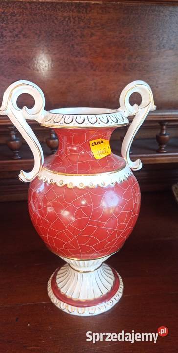 Amfora dekor antyczny terakotowy Gdańsk