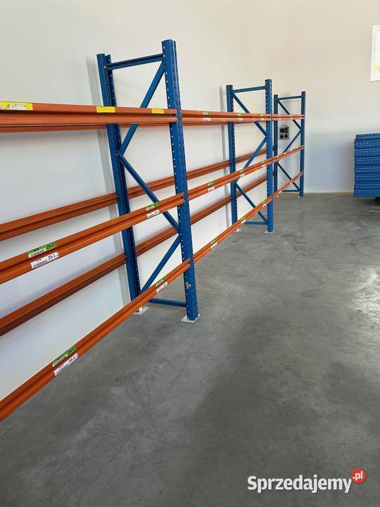 Regał magazynowy półkowy H250 x 60 trawers 190 łódzkie