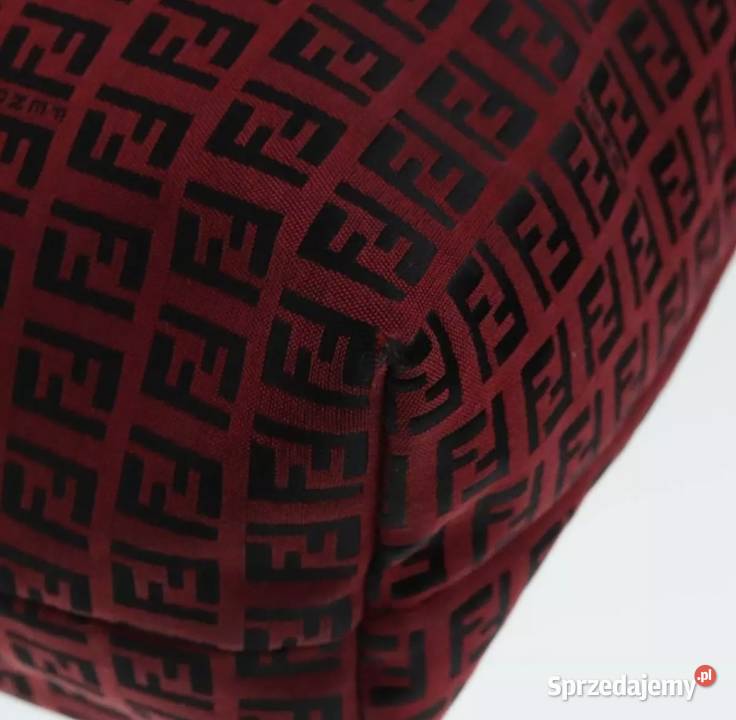 Piękna Oryginał FENDI Zucchino Canvas Tote mazowieckie Warszawa