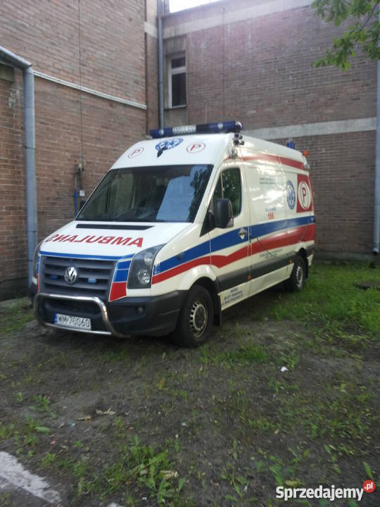 Ambulans karetka volkswagen crafter krajowy 2007r
