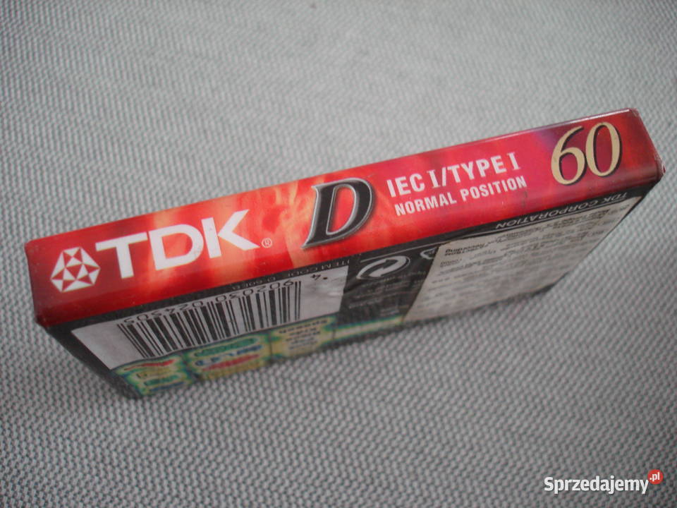 TDk kaseta do magnetofonu D60 nowa i zapakowana Poznań