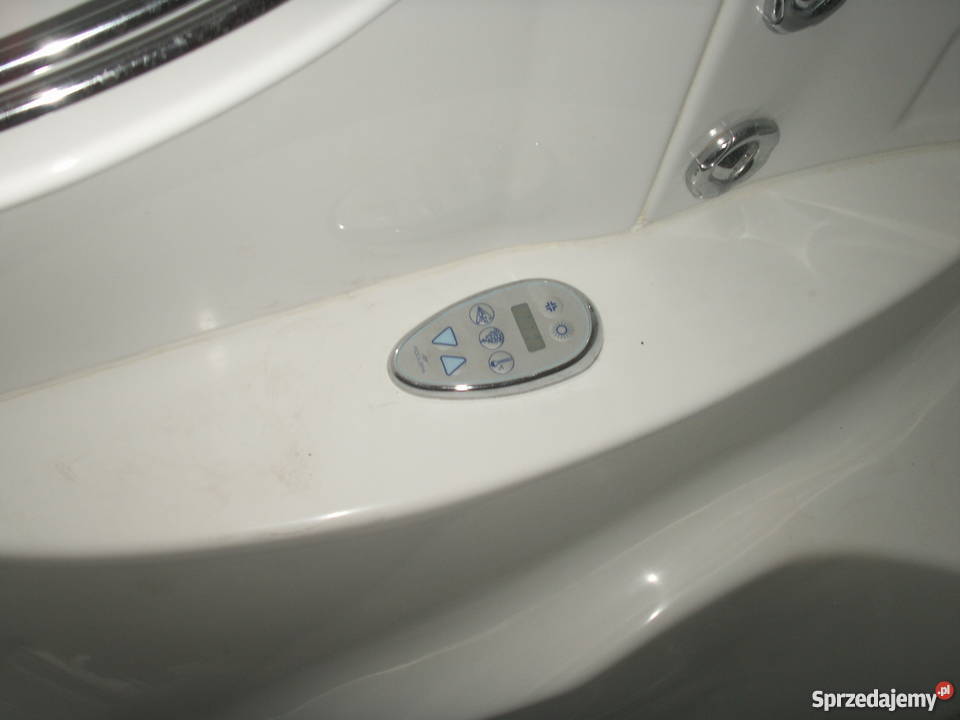 Kabina z hydromasażem Poolspa DAFNE DUO biały Dom i Ogród Augustów