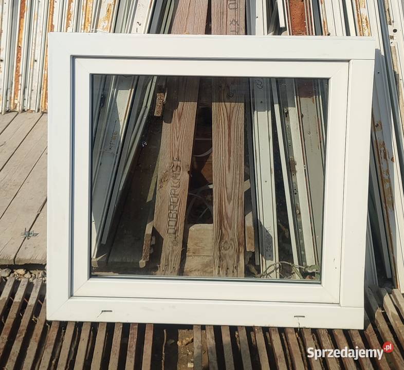 OKNA KacprzaK 87X80 OKNO Używane Plastikowe PCV Okna i parapety Lublin sprzedam
