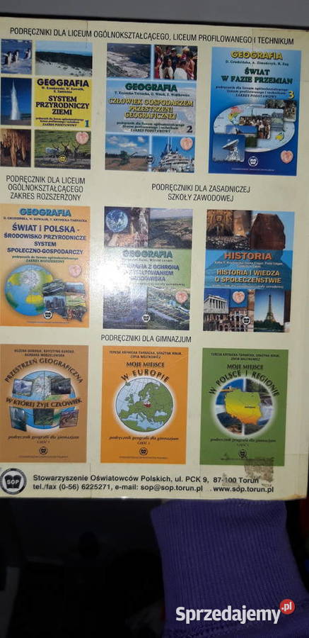 Geografia sop Podręcznik unikat kolekcjonerskie mazowieckie Warszawa