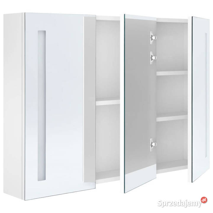 Szafka łazienkowa z lustrem i LED 89x14x62 mazowieckie Warszawa sprzedam