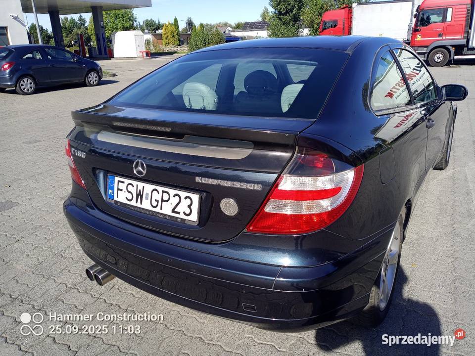 C Klasa 180 Sport Coupe tempomat Ostrów Wielkopolski