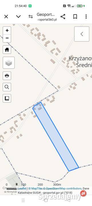 Pole działki świętokrzyskie Kije
