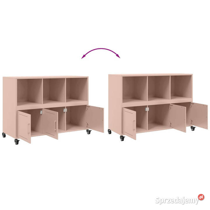 Szafka różowa 1005x39x72 stal WM846735 Warszawa