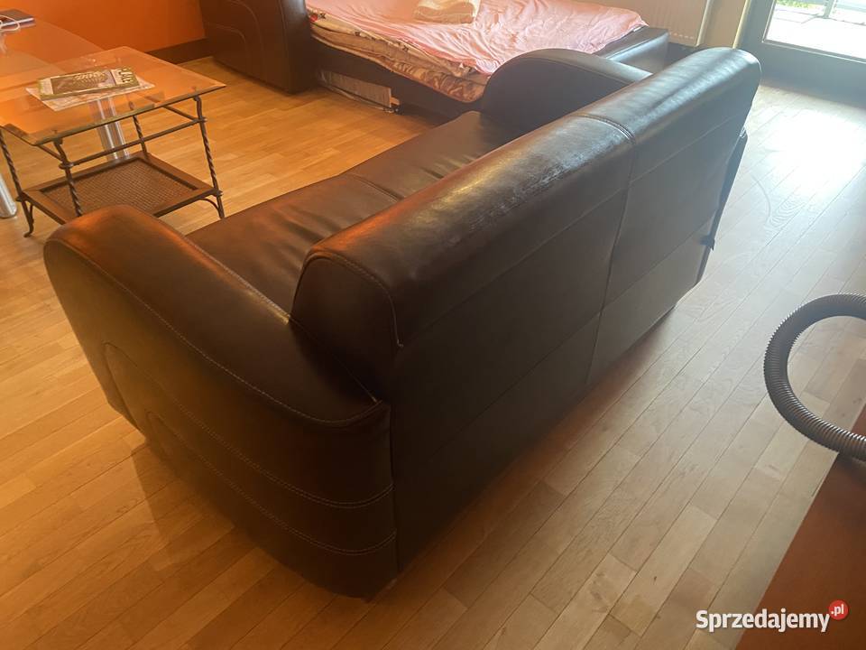 Kanapa Sofa Tapczan Skórzana Ładny Stan 95cm Katowice