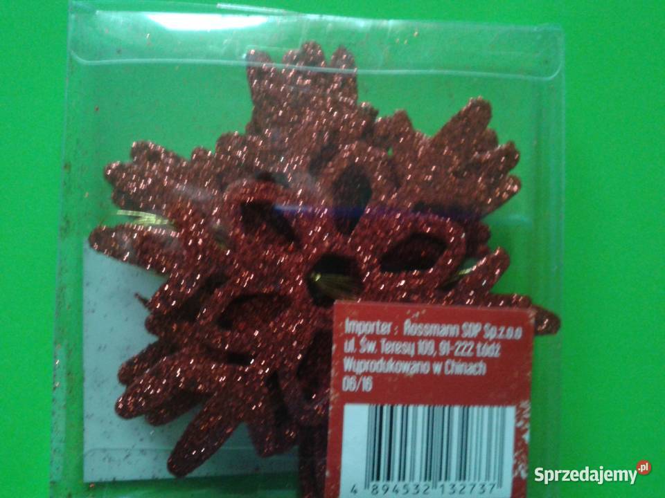 Bombki choinkowe materiałowe nietłukąceWstążki Łódź sprzedam