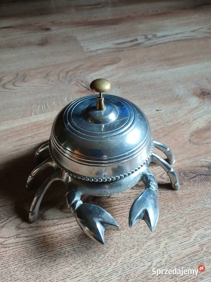 Stary dzwonek hotelowy KRAB w stylu Art Deco sprzedam