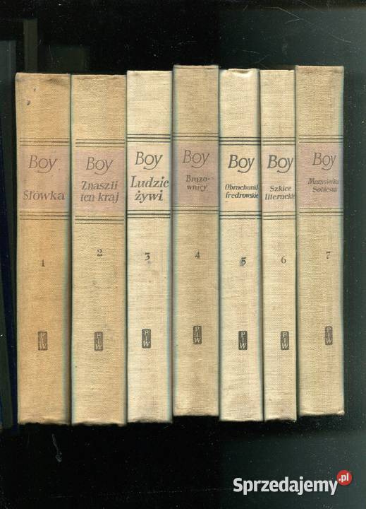 Tom 17 Boy Żeleński Pozostałe Szczecin