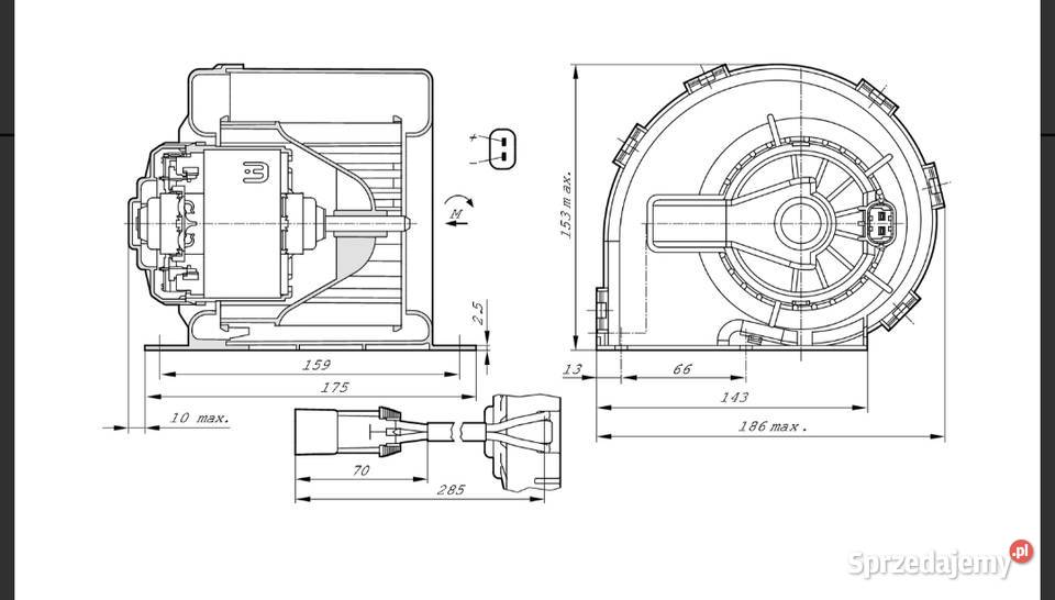 Dmuchawa John Deere oryginał AL80700 AL214942