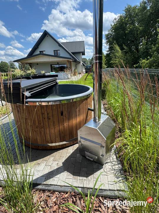 Balia Jacuzzi do OgroduPiec na Drewno Masaże