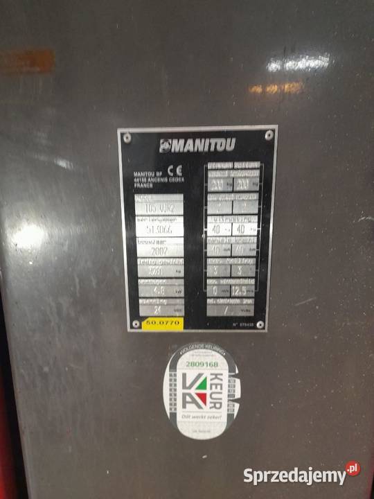 Platforma podnosząca teleskopowa marki Manitou Produkcja Łazy sprzedam