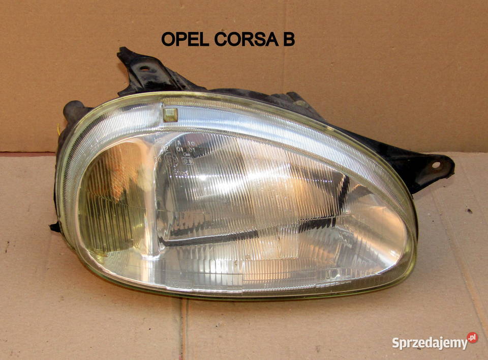LAMPA PRZEDNIA PRAWA OPEL CORSA B90144785 VALEO osobowe Mysłaków
