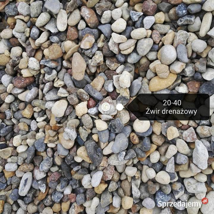 Kruszywo kamień piasek żwir drenażowy ziemia Koniecpol