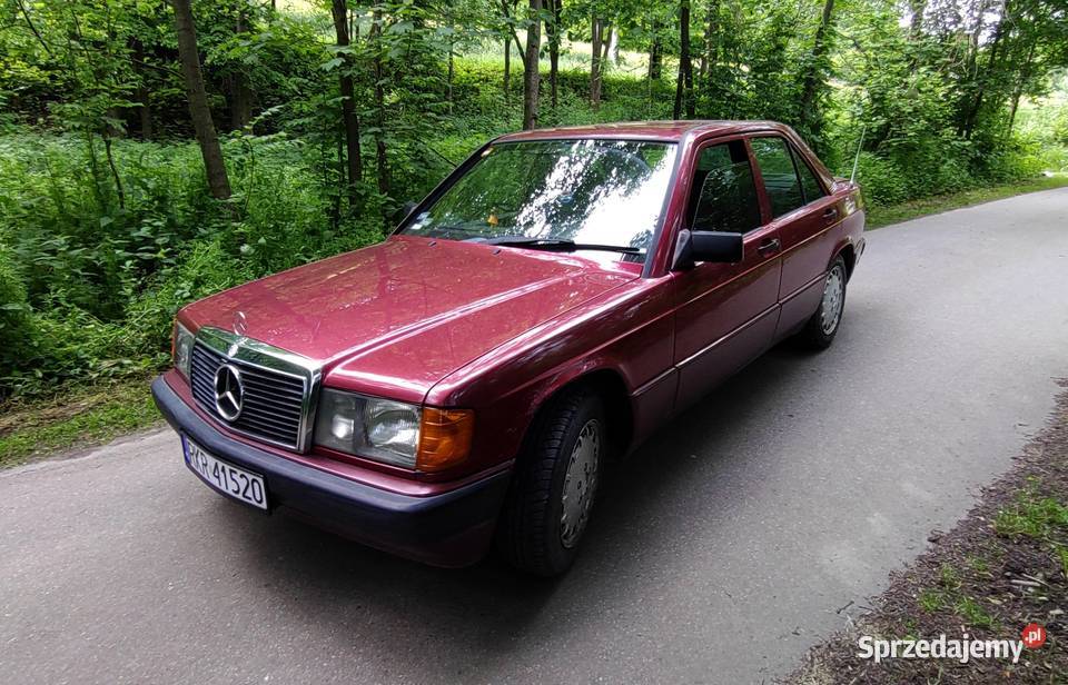 Mercedes w201 190e 18 benzyna ładne wnętrze Krosno