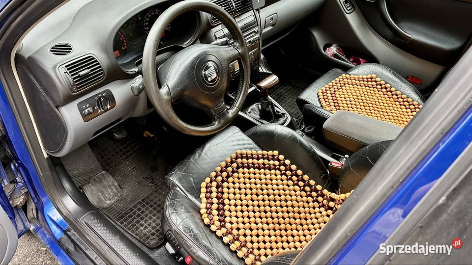 Seat Toledo 19 TDI 110 ASV Top Czarne Skóry elektryczne szyby Milejów sprzedam