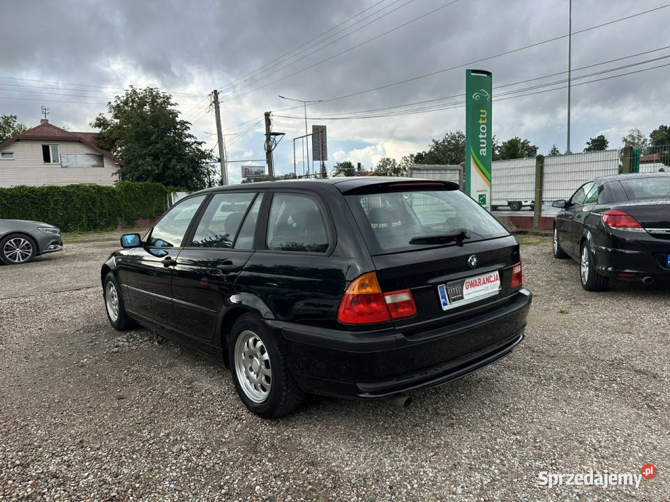 BMW 316 BMW 316i2002 czarny mazowieckie Warszawa sprzedam