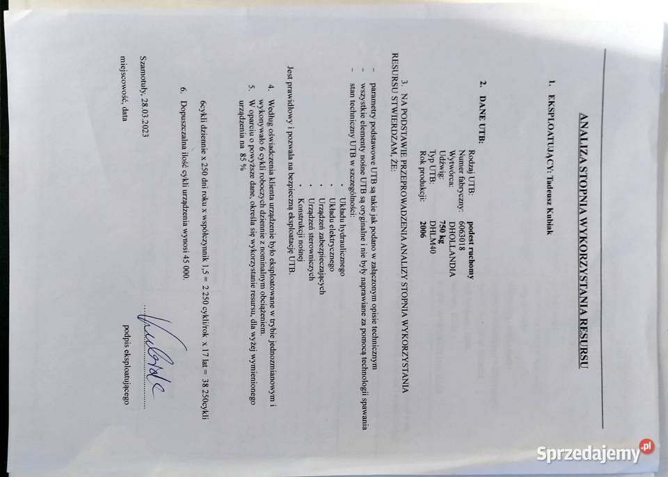 Książka UDT Kluczbork