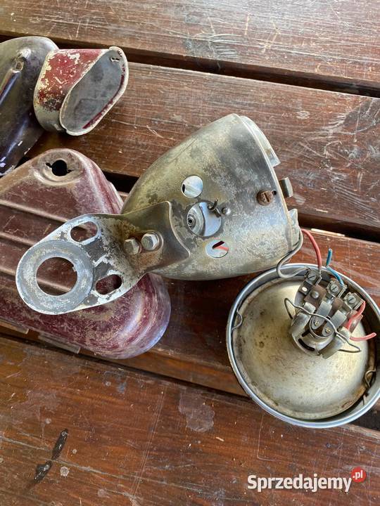 Simson sr 2 Lampa przednia i inne części Motocykle na części łódzkie Kutno