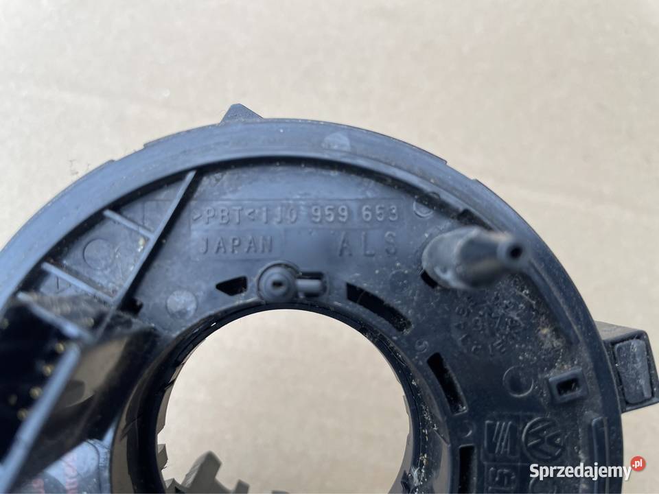 1J0959653 taśma zwijak kierownicy vw golf 4 IV Rok produkcji 2003 Szczecin