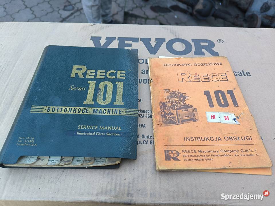 Guzikarka LEWIS model 200 1 Dziurkarka RECCE 101 Stalowa Wola sprzedam