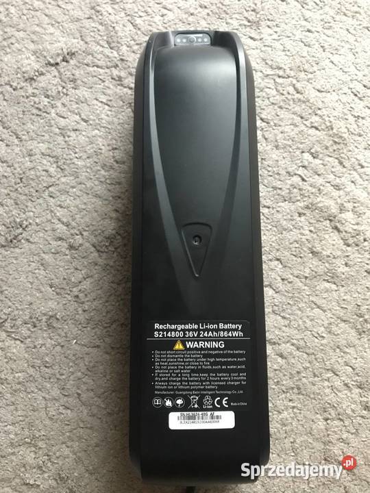 Akumulator rowerowy bateria 36v 24Ah sprzedam