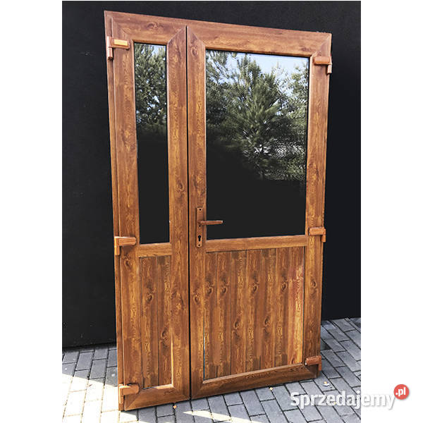 drzwi plastikowe 140x210 zloty dab reki