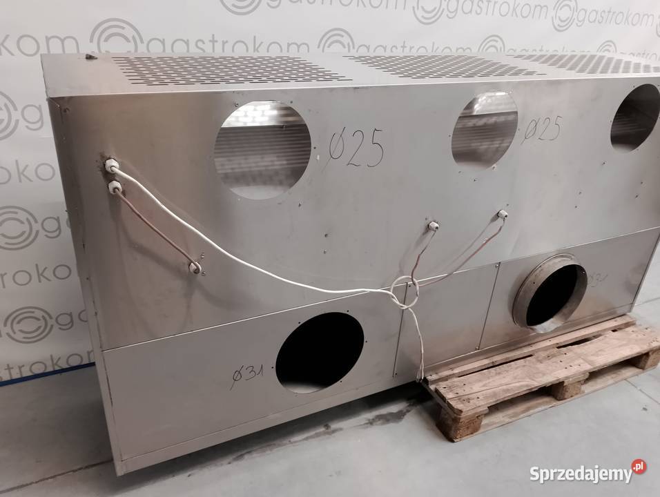 Okap przyścienny nawiewno wywiewny 230x110 Wrocław