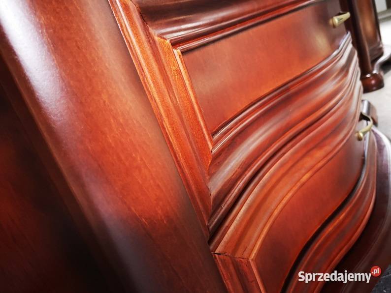 Śliczna Stylowa Komoda 120 2S2D Gięta Front wielkopolskie Gniezno