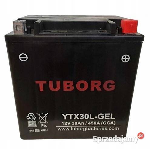 Akumulator ŻELOWY Tuborg YTX30LBS GEL YIX30LBS wielkopolskie