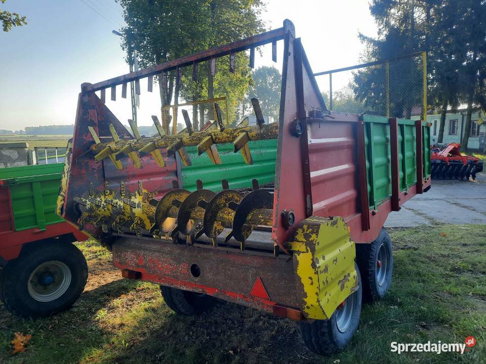 Rozrzutnik obornija N2503 Jolmet 8ton dostępny w nieuszkodzony Opoczno
