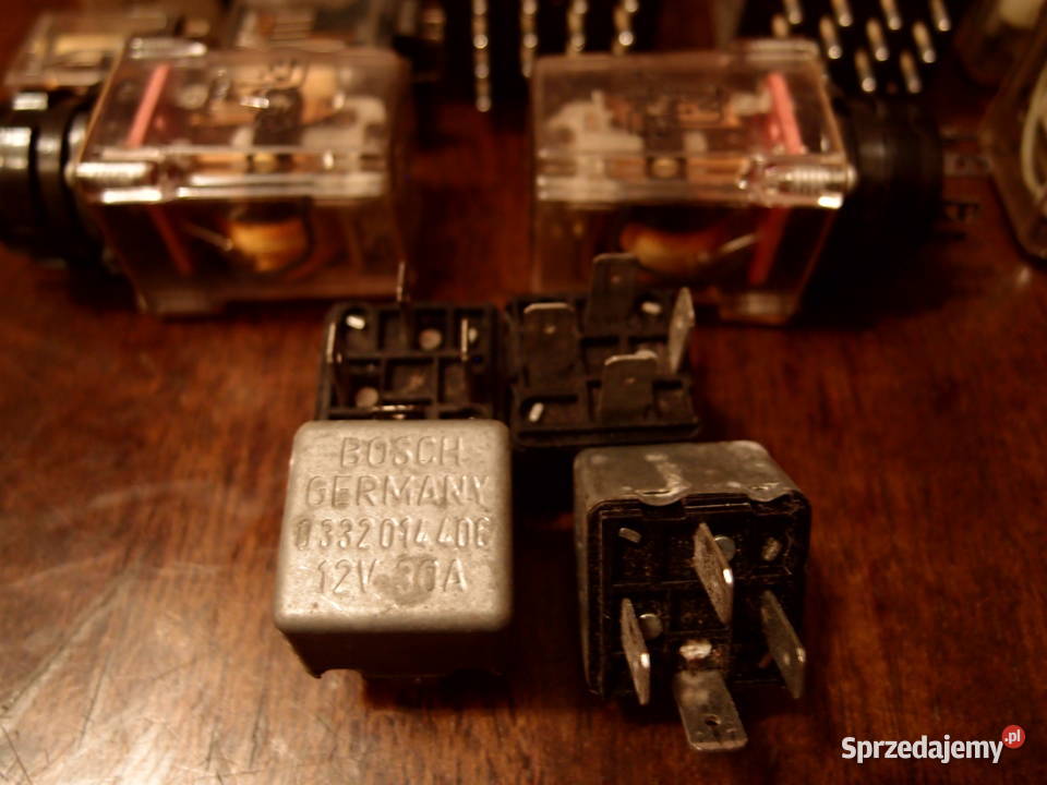 Przekaźniki Bosch 12V DC 30A 0332014406 4pin sprzedam