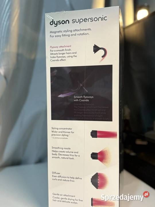 NOWA W FOLII Suszarka Dyson Supersonic do włosów Lublin