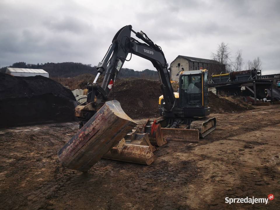 Volvo ECR 88 D Komplet łyżek 2019 Koparka Cieszyn