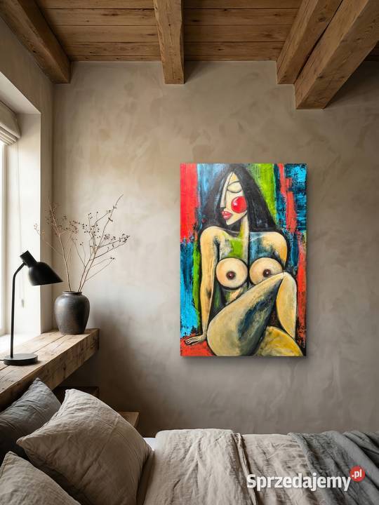 Obraz akrylowy ręcznie malowany 100x60