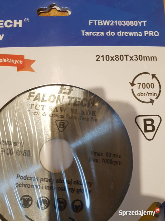 TARCZA DO DREWNA 210x30x80T WIDIOWA PIŁA PROFI
