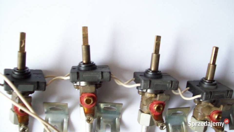 Komplet zaworów gazowych z rurkami do AMICA typ Dom i Ogród Reda sprzedam