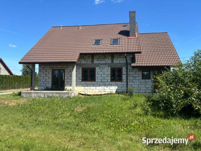 Dom i budynek usługowy 200 m2 działka 4 335 m asfalt