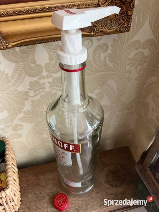 Butelka szklana 45 litra z pompką