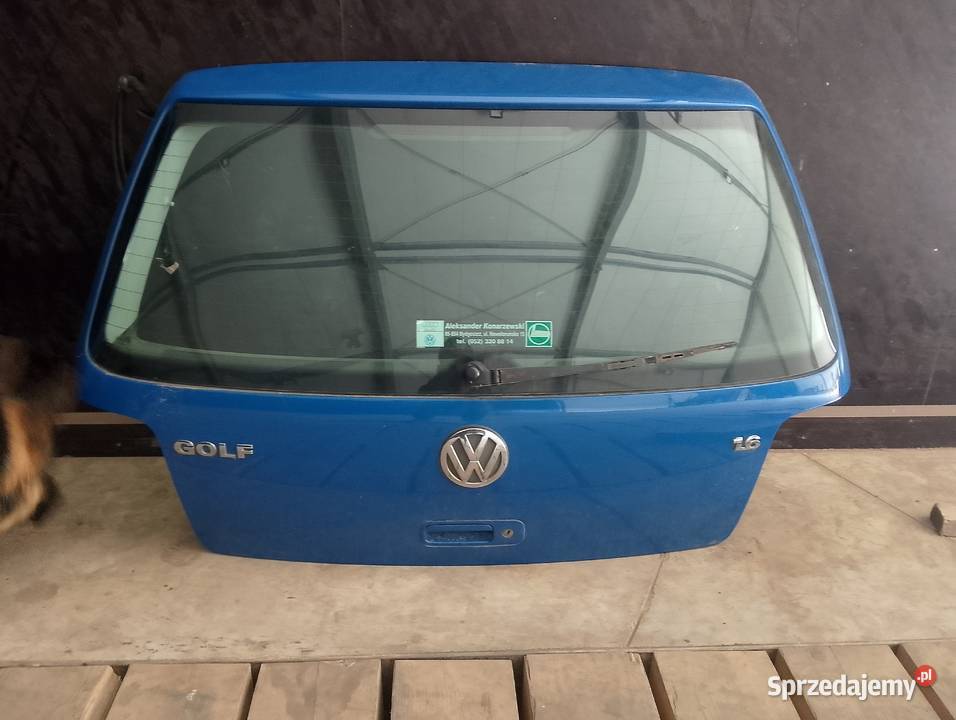 Części VW golf 4 drzwi zderzaki hak maska kola Strzelno