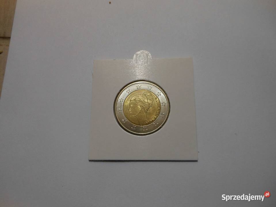 Moneta 2 euro z Monako z księżniczką Grace Kelly warmińsko-mazurskie Bukowo