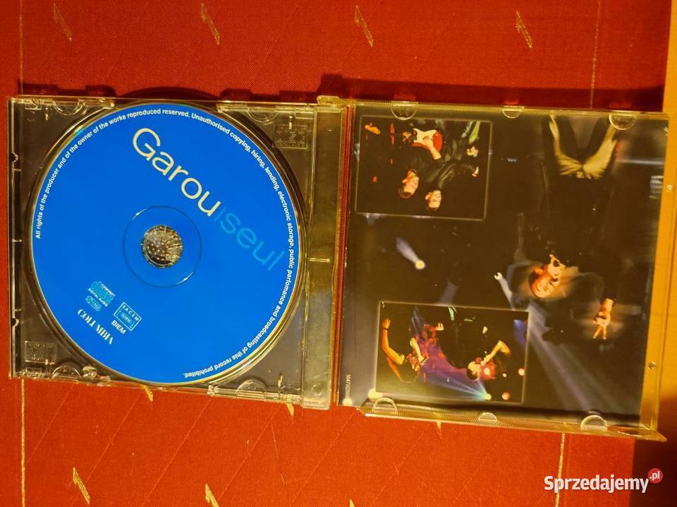 Garou Seul Celine Dion Bonus Płyta CD Płyty i kasety