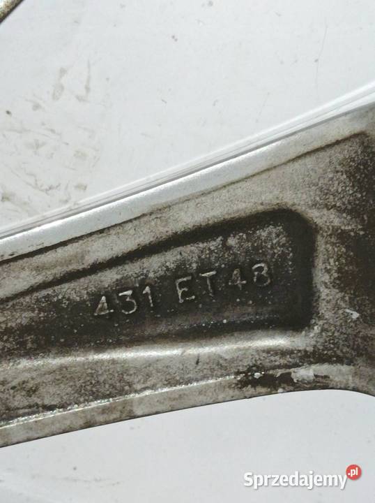 FELGA ALUMINIOWA R18 5X112 ET48 OC57MM 75JX18H2 Samochodowe świętokrzyskie