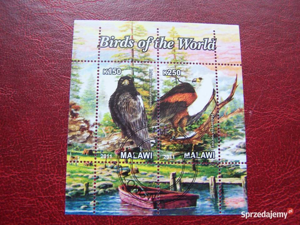 Malawi 2011 CTO Fauna Ptaki drapieżne Afryki Tychy sprzedam