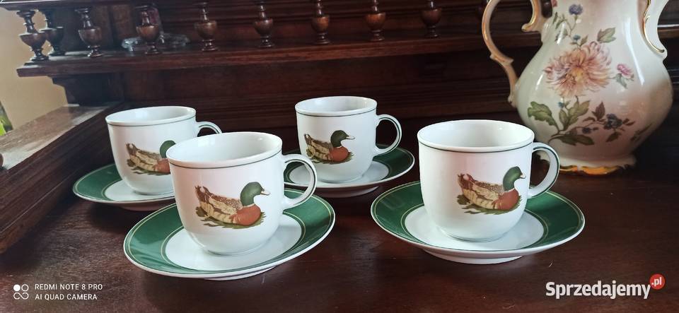 Filiżanka Duka z kaczuszką Do średniej kawki Gdańsk